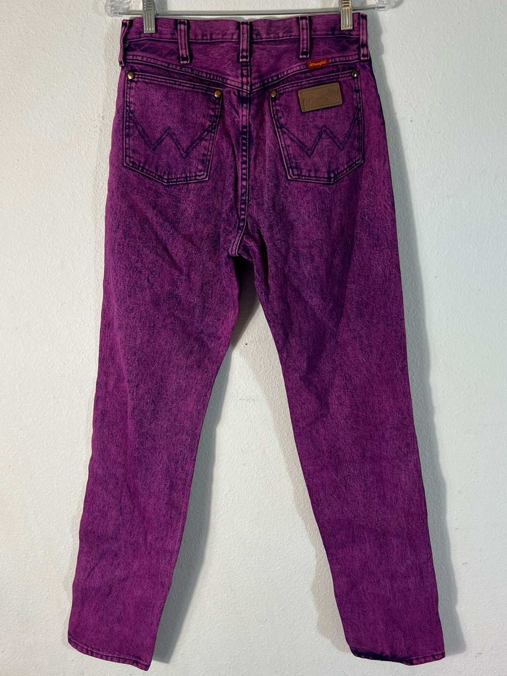 Vintage Wrangler Purple Acid Wash Jeans | Size 11